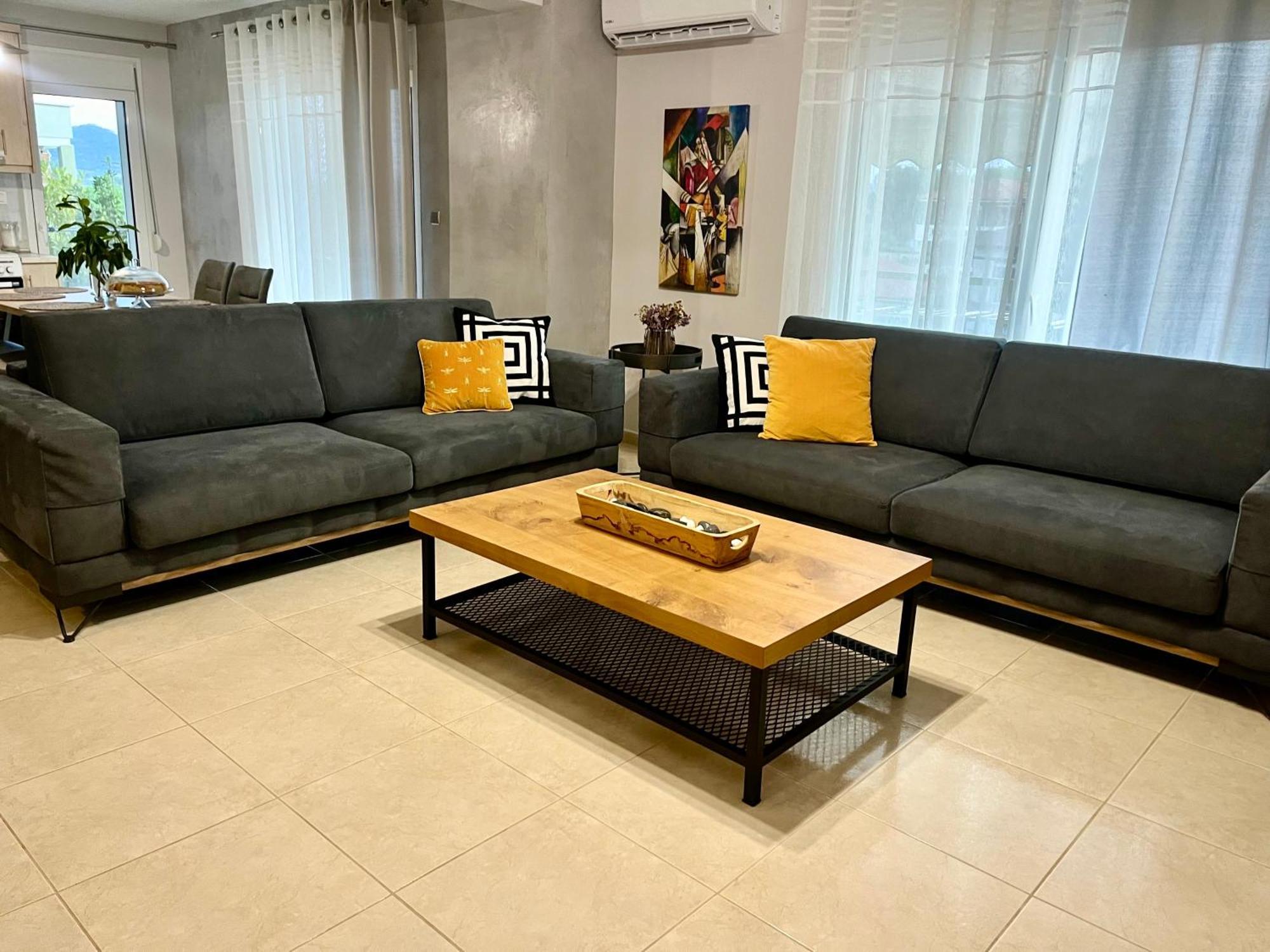 Onar Luxury Apartment Nea Peramos  Ngoại thất bức ảnh